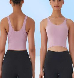 Fitnessstudio-Kleidung für Damen, Unterwäsche, Yoga, Sport-BH, U-Rücken, Bodybuilding, All-Match, lässig, Push-Up, Ausrichtung, Tank-Crop-Tops, Laufen, Fitne2499085