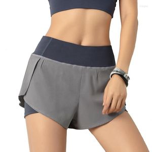 Vêtements de gymnastique 2023 été Fitness Shorts femmes entraînement séchage rapide Sport course pantalons courts jambières d'exercices pour dames