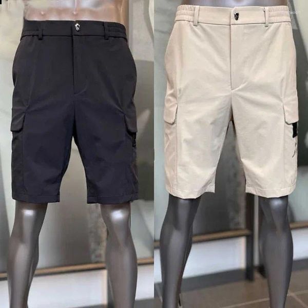 Vêtements de gym 2024 Summer Golf Men Logo Sports Shorts respirants COOL POCKE PANTAL PANTAL.
