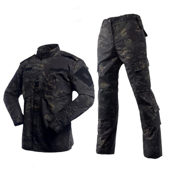 Gym Vêtements Bras Militaire Uniforme Hommes Armée Tactique ACU Multicam Camouflage Costume Militar Soldat Vêtements Pantalons Ensemble Garments181R