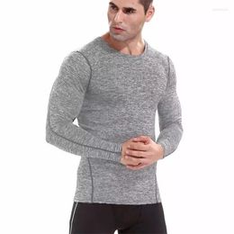 Vêtements de sport C897 Collants de compression Couche de base Courir Fitness Exercice Football Basketball Hommes Chemise de sport Jersey Sportswear