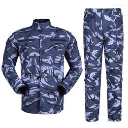 Vêtements de gym Camouflage Tactical Vêtements Army Fan Field Field Combat Training Military Uniform Cost Outdoor Cs Shooting Wearproping Tops Pantal