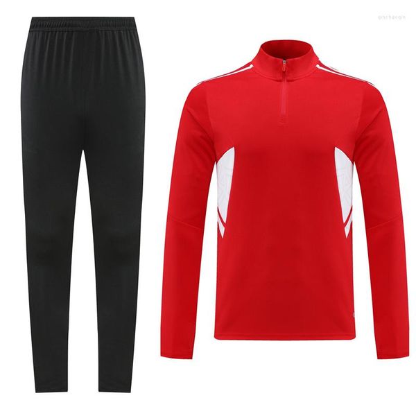 Vêtements de sport Logo personnalisé Vestes pour hommes Survêtement de gros Club de football Set Formation de football Jogging Suits