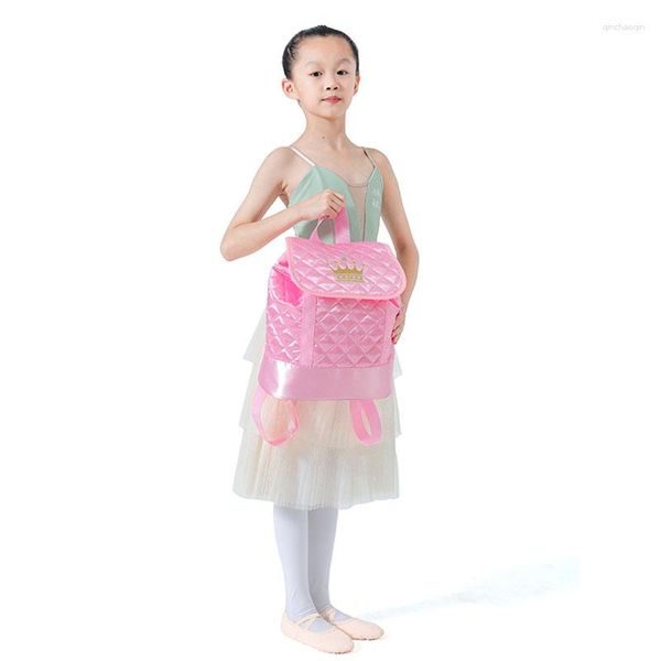 Ropa de gimnasia bolsa de baile niña niñas Ballet para bebé niños tutú bailarina gimnasia mochila chico bolso bordado