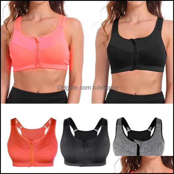 Vêtements de gymnastique exercice vêtements de fitness vêtements de plein air athlétiques sports de plein air femmes soutien-gorge soutien à fort impact entraînement yoga absorbeur Jacinth 3X