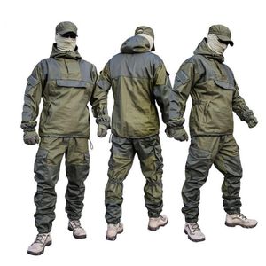 Gym Clothing GORKA 4 Tactical Camou Military Russia Combat Uniform Set Working Outdoor Paintball CS Gear Training