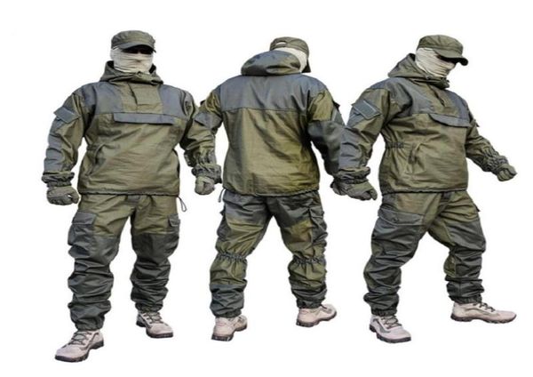 Vêtements de sport GORKA 4 Tactique Camou Militaire Russie Combat Uniforme Ensemble Travail En Plein Air Paintball CS Gear Training4439879