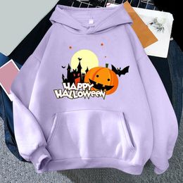 Gym Kleidung Halloween Print Hoodies Womens Casual Kapuzen Sweatshirts Langarm Hoodie Pullover Streetwear Tops Roupas Femininas