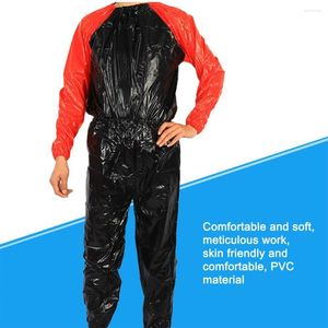 Vêtements de gymnastique Costume de perte de poids de haute qualité PVC Sueur Doux Anti-déchirure Fitness Exercice Piste Sauna