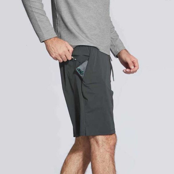 Vêtements de gymnastique LuluMen Shorts Fitness Sport accessoires d'entraînement vêtements de golf sans doublure Jogging en plein air nouveau pantalon d'entraînement haute qualité Tidal Outdoor running shorts