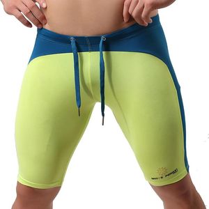 Vêtements de gymnastique hommes maillots de bain shorts cyclisme Fitness pantalon mâle natation Sport serré ShortsGym