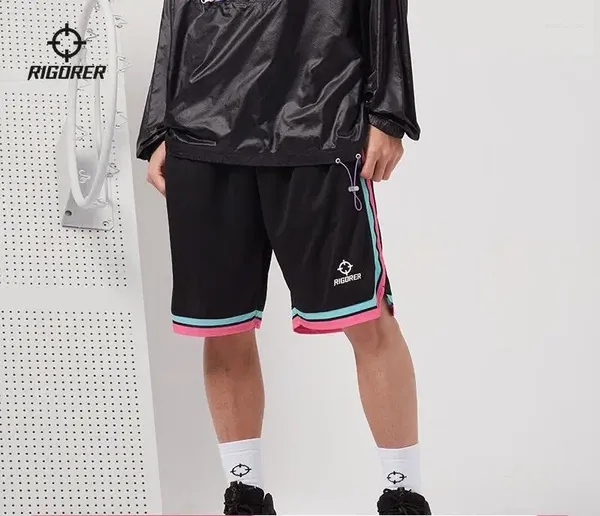 Rigorador de ropa de gimnasio pantalones cortos de baloncesto para hombres pantalones para niños