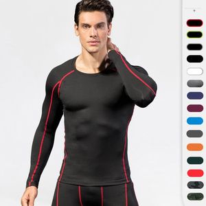 Gym Clothing S-Men's Tight Fitness Sports Running Training T-shirt Hombres