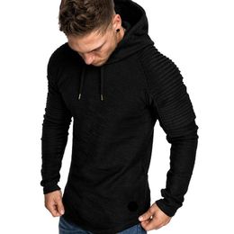Gym kleding sweatshirt heren 2023 hoodies merk mannelijke lange mouw vaste sport hoodie zwarte lente herfst skateboard capuchonededed