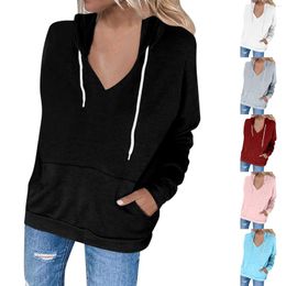 Gym Clothing Women Hoodies Pullover Fashion Long Sleeve Sweatshirt With Pocket Light Weight Hooded