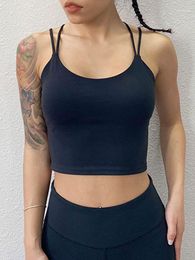 Gym Vêtements Femmes Yoga Sport Chemises Sportswear Fitness Light Girl's Vest Running Shirt Quick Dry Tank Top