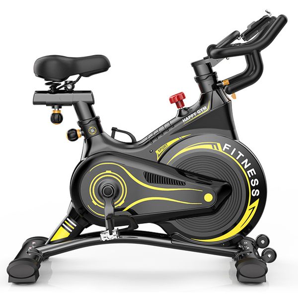 Equipo de gimnasio, bicicleta de spinning interior, bicicleta de spinning estacionaria magnética fuerte con pantalla interior