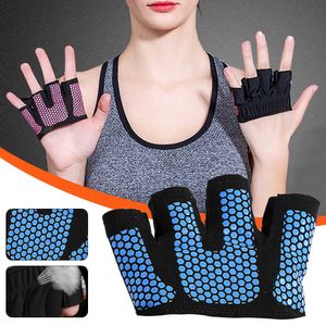 Gym Fitness demi-doigts gants hommes femmes pour Crossfit entraînement gant puissance musculation musculation main protecteur