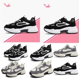 Gym joggong femmes chaussures de course triple blanc noir gris maille confortable respirant sport designer baskets taille 35-40