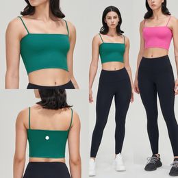 Gym LUwomen-916 Actieve Tops Vrouwen Ondergoed Yoga Bh Sportbeha Fitness Ademend Workout Sexy Vest met Afneembare Cups