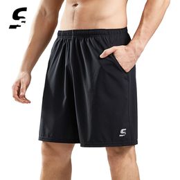 Gym Running Shorts Men Snelle droge workout Jogging Fitness Training Shorts Sport Casual korte heren lopende trainingsbroek met zakken 220505