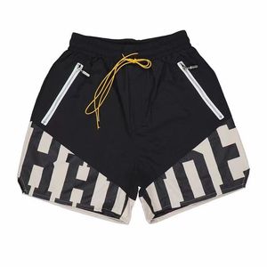 Short de sport short grossier homme homme short designer hip-hop Short à cinq points à motifs Running Sport Short de bain à séchage rapide short rhude short de luxe short de basket Y2