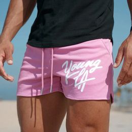 Gym Sports Fitness Shorts pour hommes de style américain