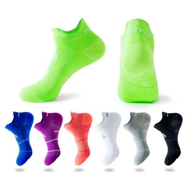 Chaussettes de sport de course à pied hommes femmes vtt cyclisme basket-ball Football chaussettes de cheville anti-dérapant respirant séchage rapide vélo chaussettes de Compression vêtements de sport accessoiresSports