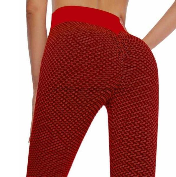 Gym Yoga Leggings Pour Femmes Entraînement D'entraînement Legging Serré Taille Haute Scrunch Butt Athlétique Running Pilates Mesh Respirant Butt Lift Pantalon En Gros