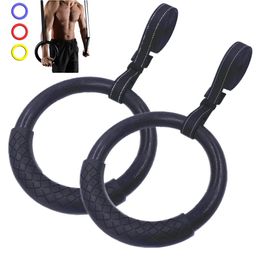 Gymnastiekringen ABS Gymringen Gymnastiekringen met verstelbare spanbanden Schuimhandvat voor spieroefening Fitness Crossfit Pull Ups Training 231012