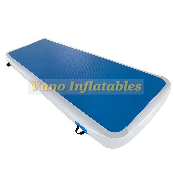 Pista de aire para gimnasia, colchoneta inflable para pista de aire, colchonetas inflables para porristas, pista de gimnasio de aterrizaje, 3x0,9x0,1 m con bomba, envío gratis