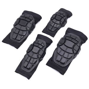 Gimnasia para niños Games de protección Conjunto de almohadillas de codo de niño suave para almohadillas de rodilla para bicicleta de equilibrio skate en línea skate skate scooter