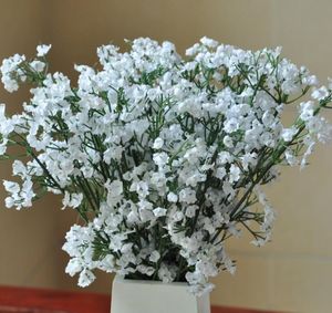 Gypsophila Fleur Artificielle Bébé Souffle Faux Soie Plante Florale Maison Fête De Mariage Décoration Produits GB