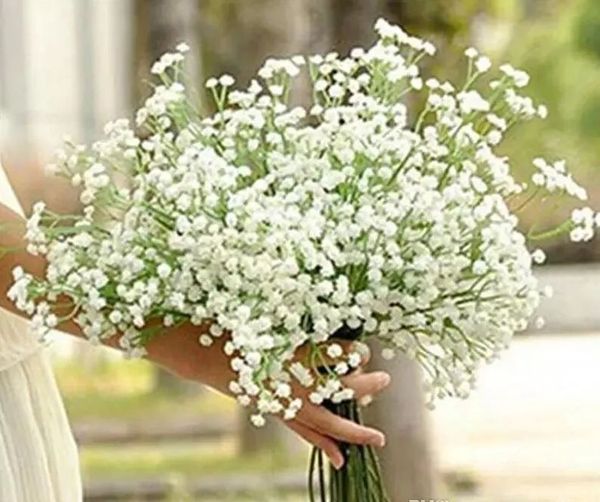 Gypsophile Silk Baby Breath Artificial Fake Flows Flowers Plant Home Wedding Party Home Decoration Cheap Sale