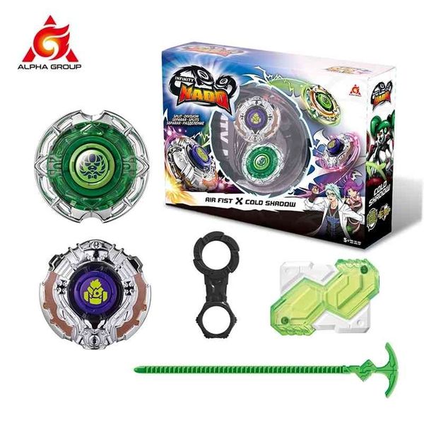 Gyro Infinity Nado 3 Stunt Set Jouet Combinaison Transformer Split Arena Launcher Toupie Bataille Enfants s Beyblade 210803