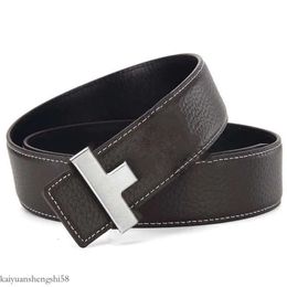 H Belt Designer Brand Belt Mode Heren Pak van topkwaliteit mannen en vrouwen unisex cinturon letters taillband gladde buckle man riem ceinture femme 160