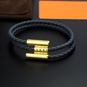 H Bracelet H pour femmes Bracelets assortis pour les couples Bracelet pour hommes Braceuse en cuir bracelets pour femmes bracelet bracelet Gold plaqué Bangles bijoux