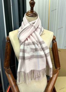 H Brand SCRANF 100% Cashmere sjaal Dubbele klassieke geruite sjaals Nieuwe top dames man ontwerper sjaal hoge kwaliteit 30x180 10a heren nek sjaal met pak dame sjaal