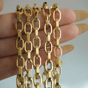 h f echte 18k massief gouden touwketting 22 inch voor ketting en armband sieraden maken Au750 massief gouden ketting 18k voor mannen