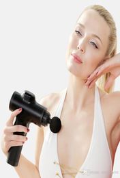 H spiermassagepistool diepe weefsel Massager Therapie Gun oefen Pijnverlichting lichaam ontspannen herstel fascia ladies039 compact588245333