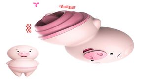 H n mini Mooie pocket decoratie schattige varkentong lik vibrators voor vrouwen anale clitoris tepel massager vrouwer seks speelgoed volwassen pro8868639