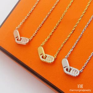 zilveren kettingontwerper ketting voor vrouw kettingen mode klassieke gelukkige ketting dameskettingen en meisjes Valentijnsdag moederdag verloving sieraden