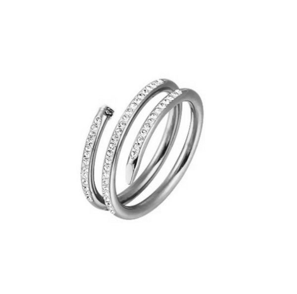 h anillo cadena anillos de diseñador para mujer moissanite para hombre plata lujo amor tornillo Anillo joyería james avery ice out Anillos delicado cjeweler casual deportivo Día de San Valentín