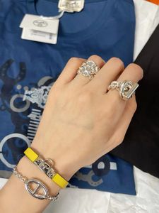 H roulis ring chaine d'ancre goddelijke ring replica luxe fijne sieraden designer merk logo met doos k gold valentines verjaardagscadeaus finejewelryaaaaaaaaaaa