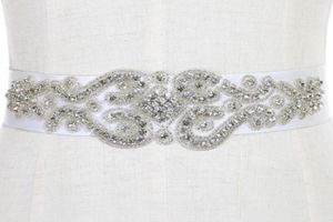 H005 exquise perles lourdes strass cristaux ceinture de mariage pour accessoire de mariage de mariée ceintures de mariage 7543618