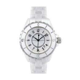 H0968 montre en céramique marque de mode 33 38mm montres-bracelets résistant à l'eau montre de luxe pour femmes mode cadeau marque montre de luxe r196R