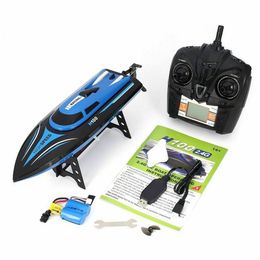 H100 Télécommande Bateau Vitesse Racing Haute vitesse Refroidi à l'eau RC Speedboat Toy Ship Modèle Jouets éducatifs pour enfants 201204