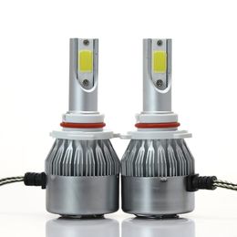 50 paires 12V 6000K H7 voiture phare led H1 H3 H4 H11 H13 9006 9007 880 Auto led ampoule C6 Automobiles phare antibrouillard