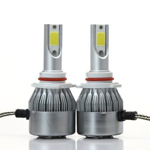 50 PAAR 12V 6000K H7 Auto LED Koplamp H1 H3 H4 H11 H13 9006 9007 880 Auto LED-lamp C6 Automobiles Koplamp Mistlamp