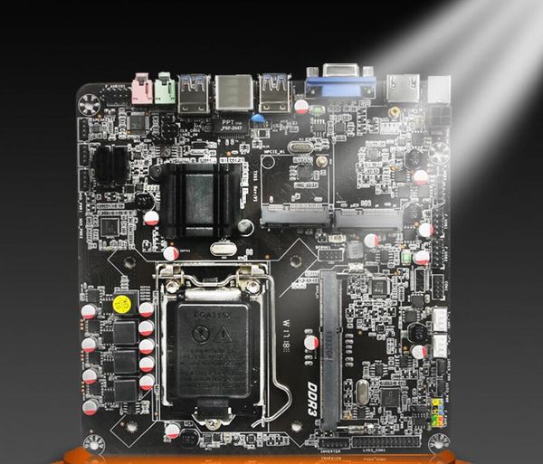 H110 LGA1151 carte mère contrôle industriel tout-en-un carte mère d'ordinateur pour Mini-ITX ordinateur industriel publicité Machine tablette